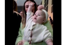 Sadie Robertson Huff’s Baby Girl Raises Her Hand During Praise and Worship in Adorable Video: 'The Goodness of God'