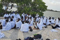 Haitian migrants run aground in the Florida Keys