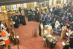 People of all faiths gather at cathedrals, churches to pray for Ukraine