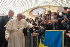 Pope prays for an end to war in Ukraine