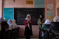 Taliban cancels school for girls over sixth grade