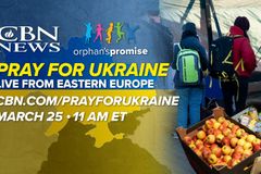CBN Hosts Exclusive Prayer Event for People of Ukraine This Friday - Register Now