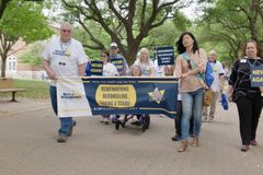 Jews, Christians in Texas March to Remember Holocaust, Fight Anti-Semitism