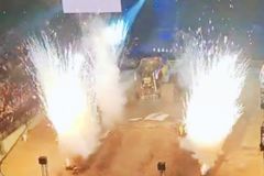 What Biblical Lessons Is This Flaming Monster Truck Jump Supposed to Be Teaching Men? - RELEVANT