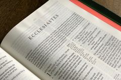 The odd comfort of Ecclesiastes