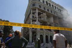 Explosion destroys iconic Havana hotel