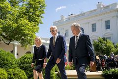 Biden talks NATO with Sweden, Finland