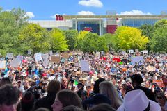 Interfaith Leaders Join Protest Outside NRA Meeting in Houston