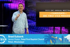 ￼Brad Eubank to be nominated for SBC first vice president | Baptist Press