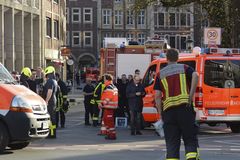 Van slams into a crowd outside German bar, leaving three dead, 20 injured