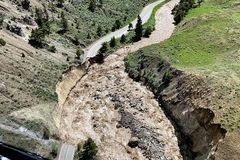 Flood waters force Yellowstone evacuation