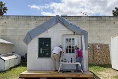 A roof over their head: Churches use tiny homes for homeless