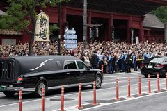 Mourners gather for Shinzo Abe’s funeral