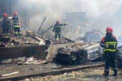 Russian Missiles Kill at Least 23 in Ukraine, Wound Over 100