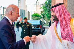 Biden talks about Khashoggi in Saudi Arabia