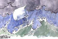 Encountering storms even in the center of God's will