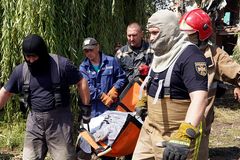 Ukrainian forces destroy Russian supply bridge