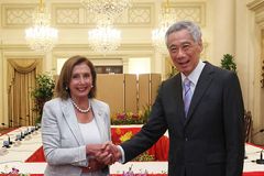 House Speaker Pelosi starts Asia tour in Singapore