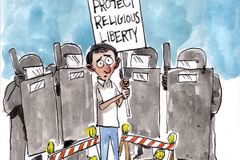 Is religious liberty 'hanging by a thread?'