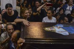Fire at Cairo Coptic church kills 41, including 15 children