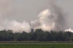 Blasts destroy ammunition depot in Crimea