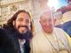 ‘The Chosen’ actor Jonathan Roumie shares jovial moment with pope at private Vatican summit