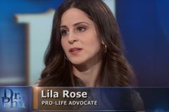 Lila Rose debates Dr. Phil on when life begins: 'If it's not a human, why do you have to kill it?'