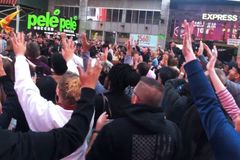 ‘The World Is Hungry for the Gospel’: See Sean Feucht Lead Thousands in Worship at Times Square