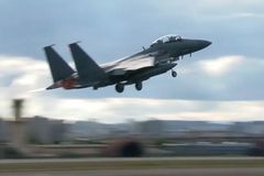 North, South Korean jets face off