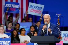 Biden campaigns for Democrats