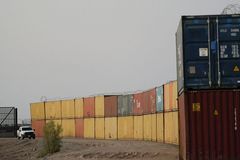 Arizona keeping shipping containers as stopgaps in border wall