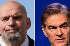 Fetterman leads by a point in Senate race in Pa.