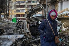 Blackouts in Ukraine continue after Russian missile strikes