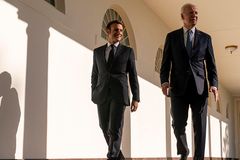 Biden, Macron discuss France, U.S. relations