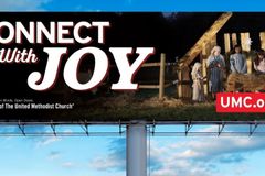 United Methodist Church launches Christmas campaign with ads in Times Square, several cities