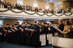 Graduates will impact the 22nd Century, Mohler tells record fall class | Baptist Press