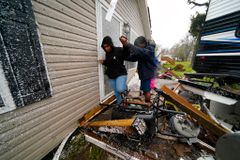 South Cleans up From Tornadoes as Blizzards Advance North