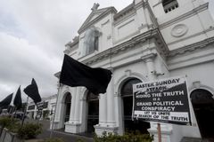 With Black Flags, Sri Lanka Christians Protest Bombing Probe