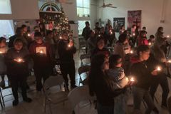 Stuck at the Border, Migrants Find a Little Christmas Cheer