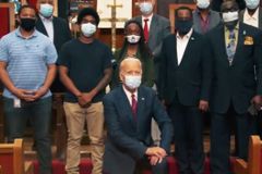 Trump Campaign Ad Shows Biden Kneeling in Black Church to Argue Americans ‘Won’t be Safe’