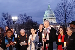 Capitol Vigil Protests Christian Nationalism on Insurrection Anniversary