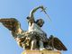 Drunk man trying to steal St. Michael statue from Catholic church trips, falls on angel's sword