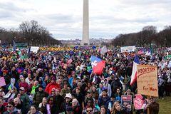 Very few counter-protesters to March for Life