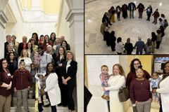 'Babies Go to Congress': Mothers & Kids Share Their Message Pregnancy Centers 'Save Moms and Babies Lives'
