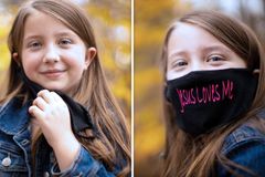 School District Backs Down After Rejecting Young Girl's 'Jesus Loves Me' Face Mask