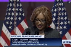 Bishop Vashti Murphy McKenzie challenges National Prayer Breakfast attendees to love as Jesus did