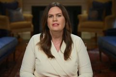 GOP rebuttal: Sarah Sanders claims radical left forcing Americans to worship 'false idols'