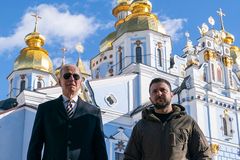 President Biden makes unannounced visit to Ukraine
