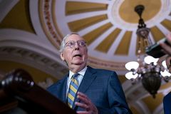 Senator McConnell hospitalized after fall