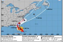 Hurricane Dorian: Baptist Disaster Relief on Alert
